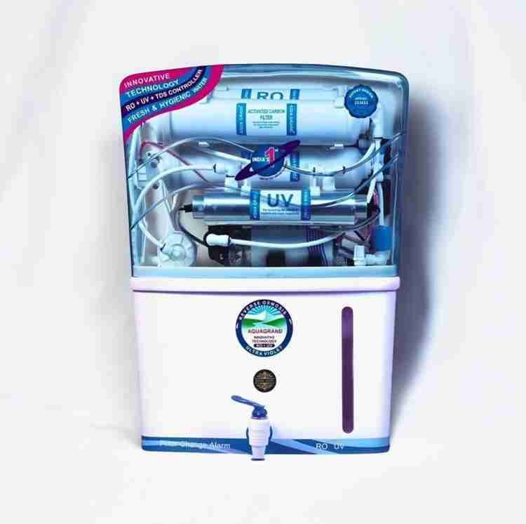 Aqua Grand+ Water Purifier RO+UV+UF+TDS | 9 Level of Purification | 15L Storage