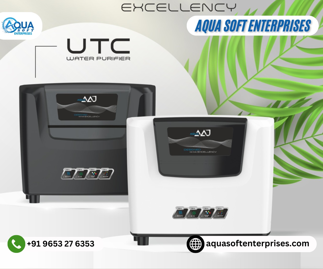 Aquagrand AQUA AAJ LED Display | 5L RO+UV+UF+TDS+Copper