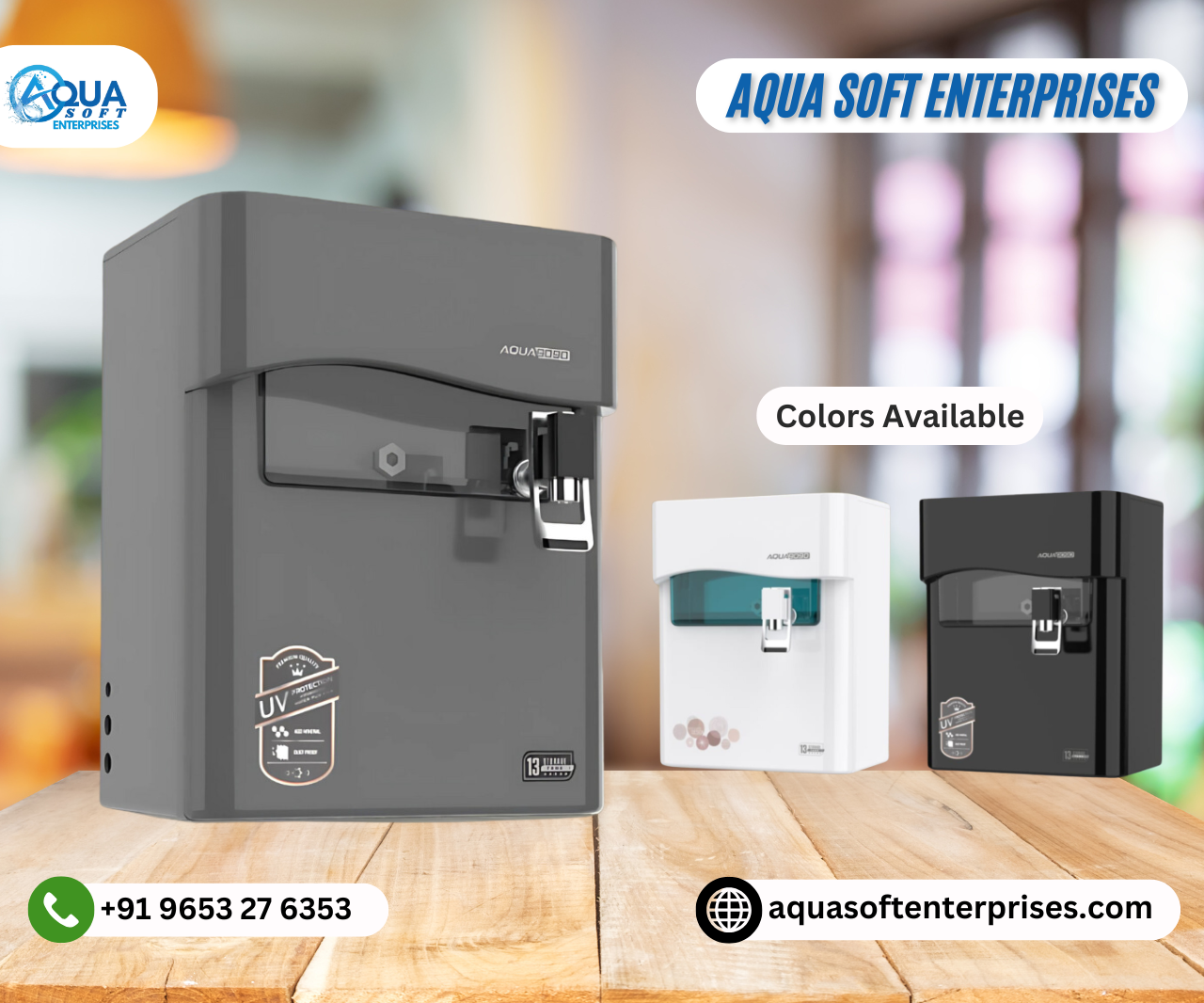 Nile Aqua 9090 10 Litre RO + UV + TDS Water Purifier