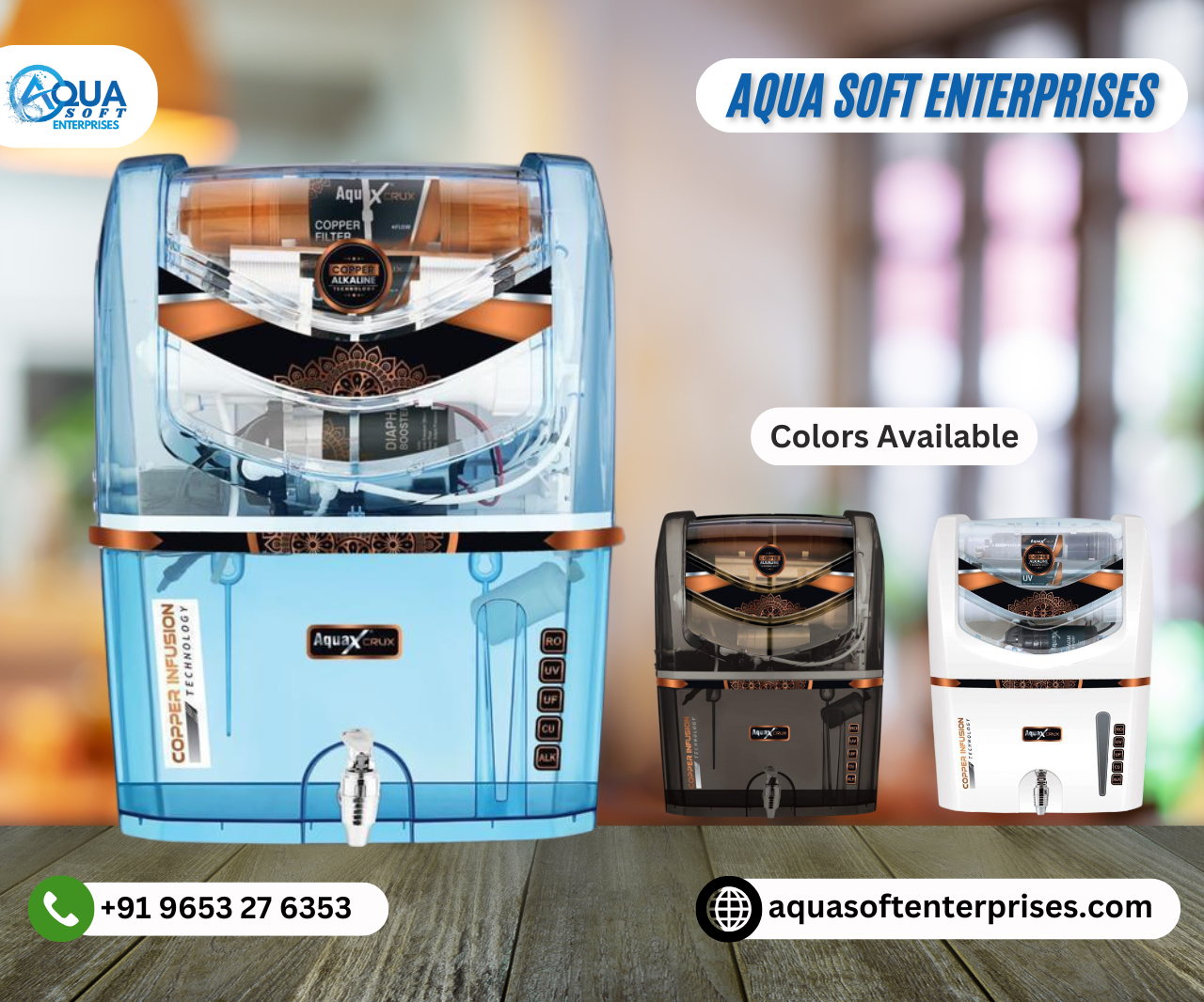 RO Water Purifier latest Smart Filtration Technology RO+UV+UF+TDS Adjuster